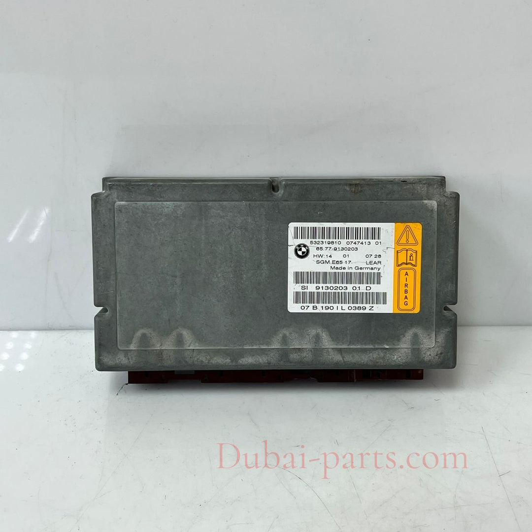 BMW E65 E66 745i 750i 760i SGM Airbag ECU Gateway Module SRS 9130203 OEM