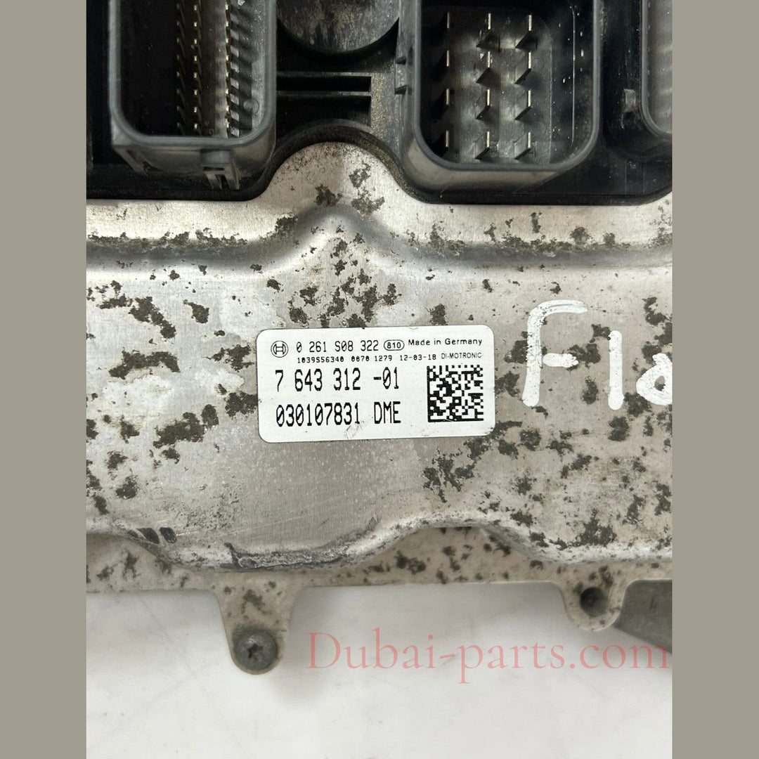 BMW F30 F10 F11 F25 N20 Engine Control Unit DME ECU 7643312 OEM 3 5 Series X3