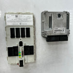 Load image into Gallery viewer, BMW F30 320d ECU Lockset Kit DME FEM  N47N 2014 Manual 8579478 OEM