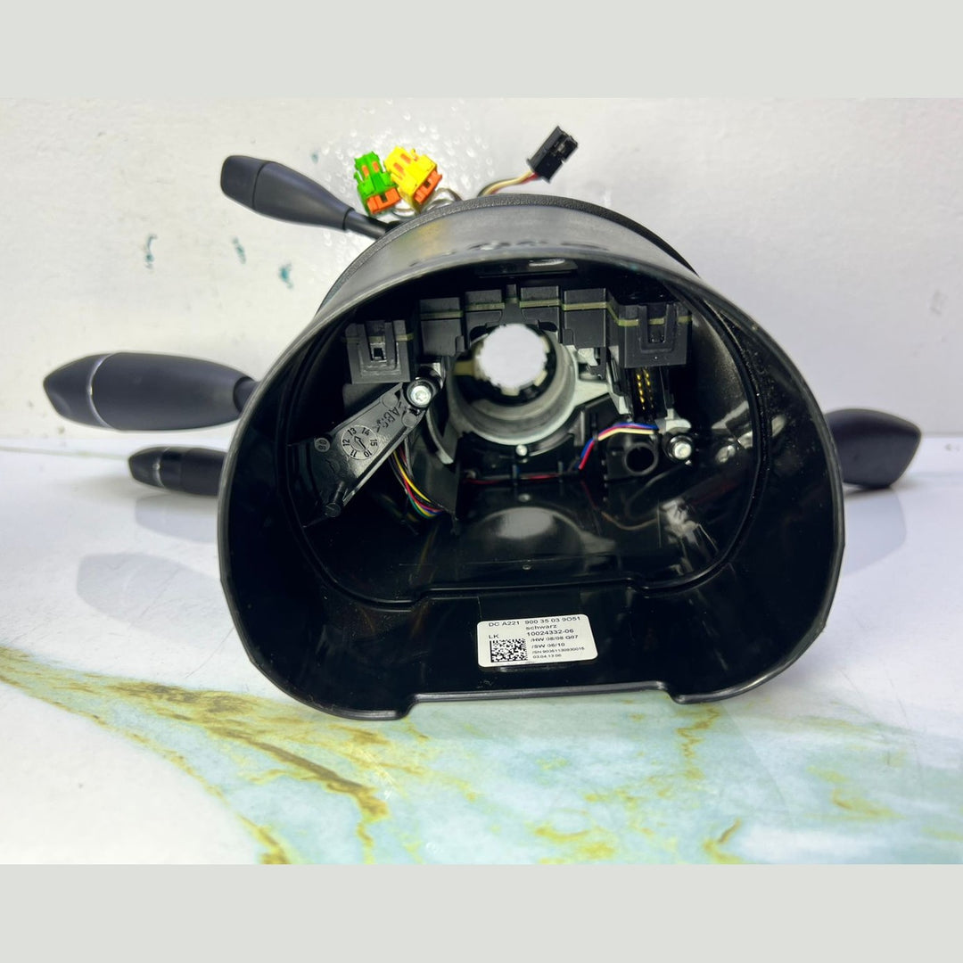 2007-2013 Mercedes-Benz W221 S-Class Steering Column Wiper Turn Signal Indicator Stalk/Switch A221 9003503 OEM