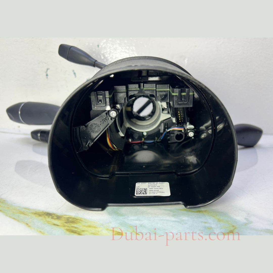 2007-2013 Mercedes-Benz W221 S-Class Steering Column Wiper Turn Signal Indicator Stalk/Switch A221 5400045 OEM