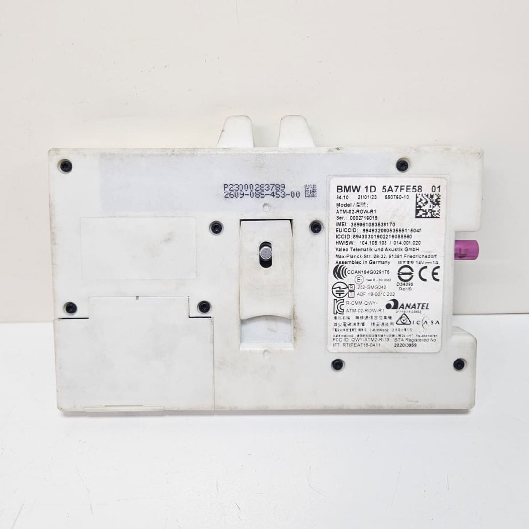2023 BMW X5 G05 Telematics Control Module 5A7FE58 USED