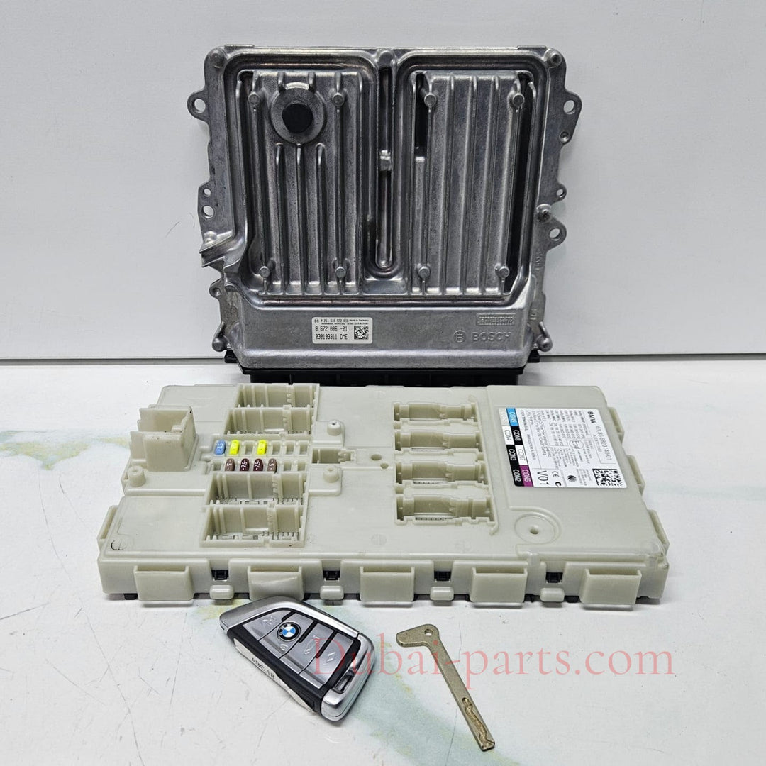 2014-2019 BMW G11 740i B58 RHD Engine Control Module Unit DME ECU Set 8672006 OEM Used