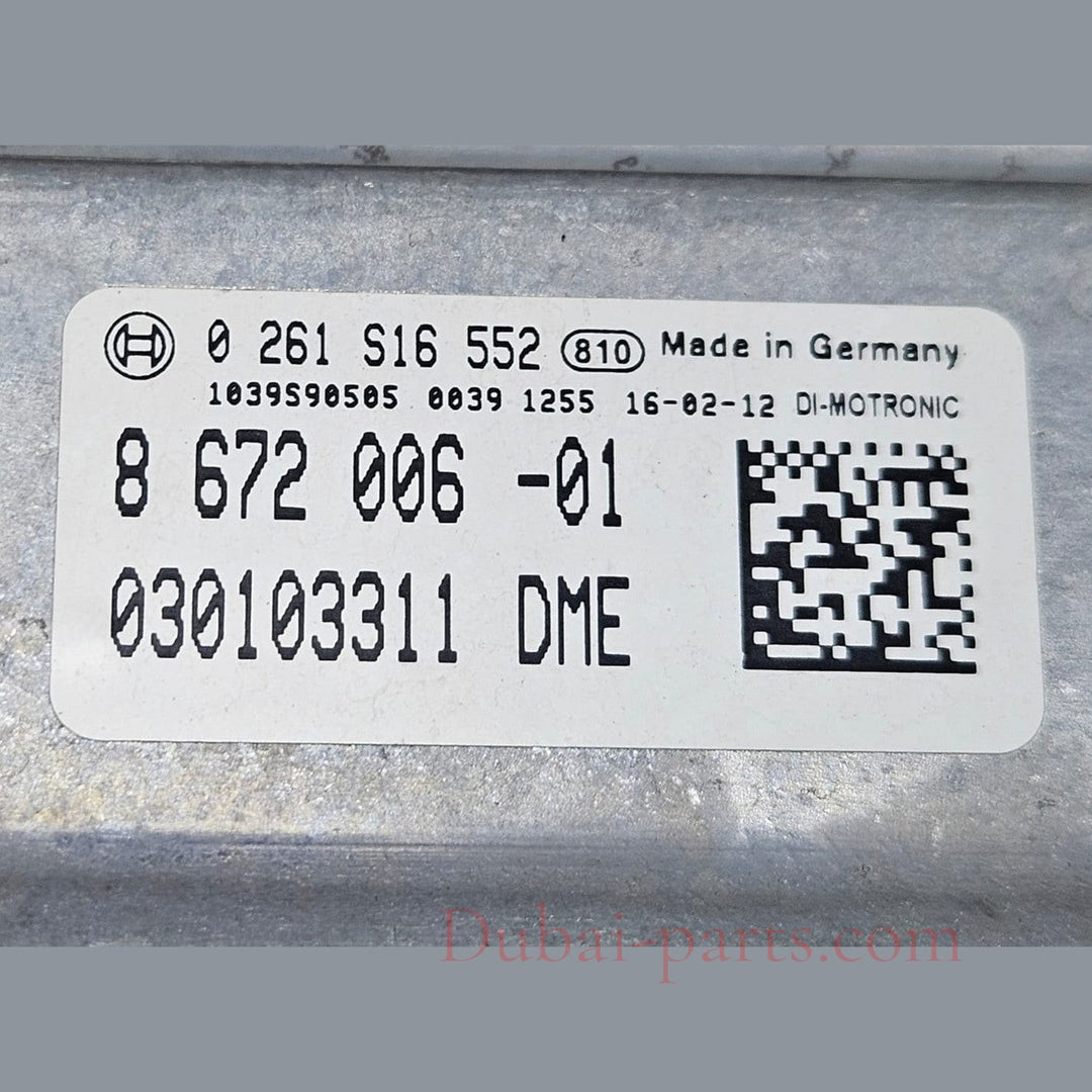 2014-2019 BMW G11 740i B58 RHD Engine Control Module Unit DME ECU Set 8672006 OEM Used