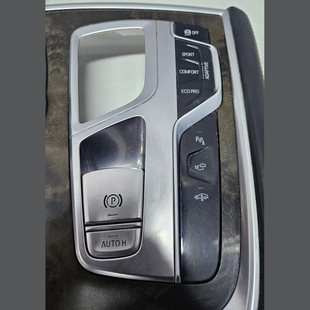 2016-22 BMW 740i G11 G12 Center Console Trim Panel With iDrive control 9348742 used