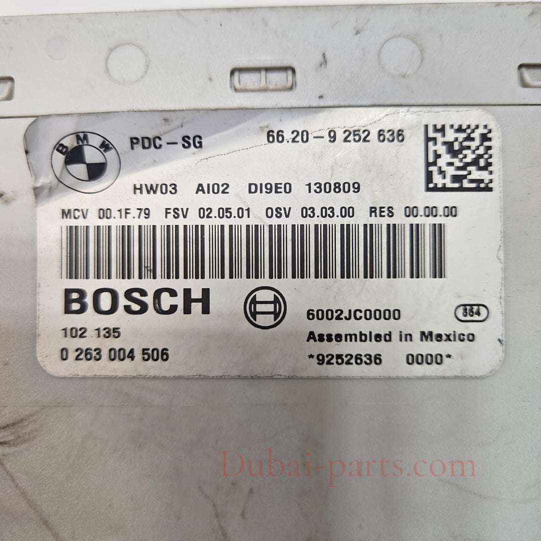2010-2015 BMW X1 E84 Park Distance Control Unit Module 9252636