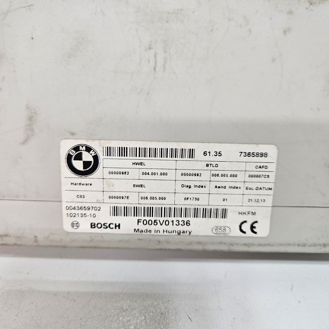 OEM BMW 5 Series F10 F11 Tailgate Control Module 7365898