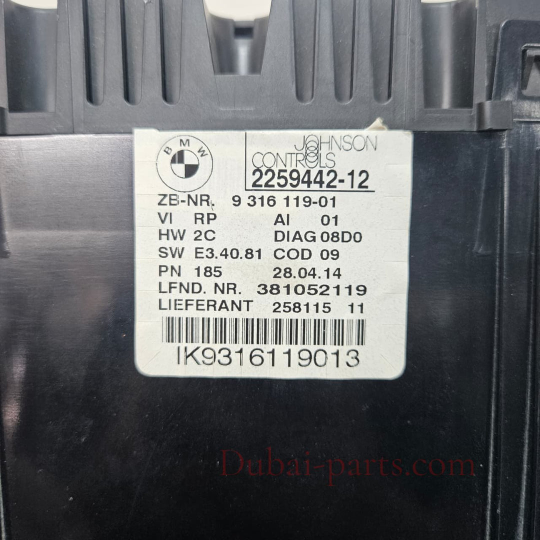 OEM BMW 3 Series E90 E91 E92 E93 X1 E84 Instrument Cluster 9316119