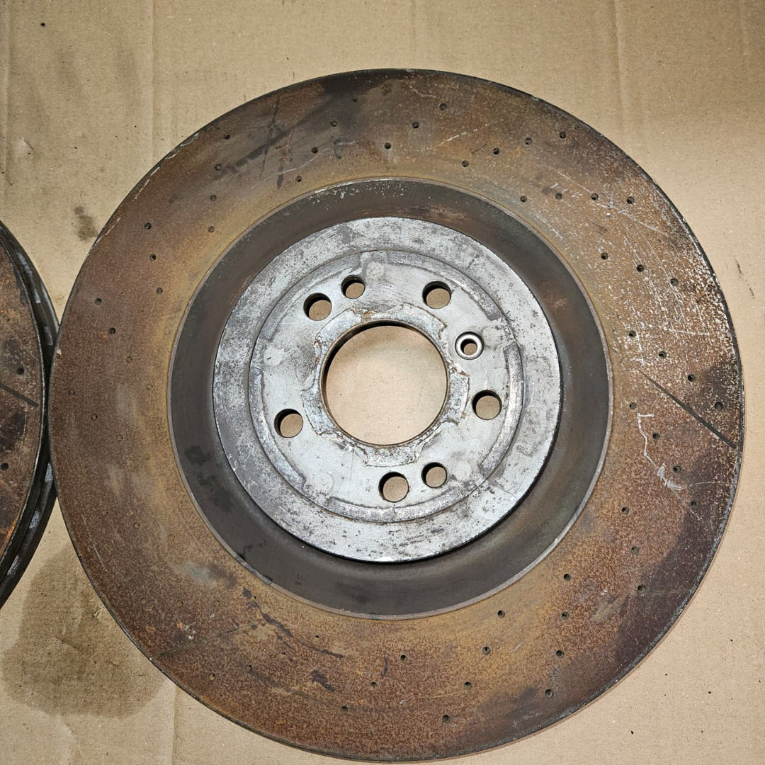 13-16 Mercedes W166 AMG ML63 GL63 Front Left & Right AMG Brake Calipers \Discs