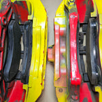 Bild in die Galerieansicht laden, 13-16 Mercedes W166 AMG ML63 GL63 Front Left &amp; Right AMG Brake Calipers \Discs