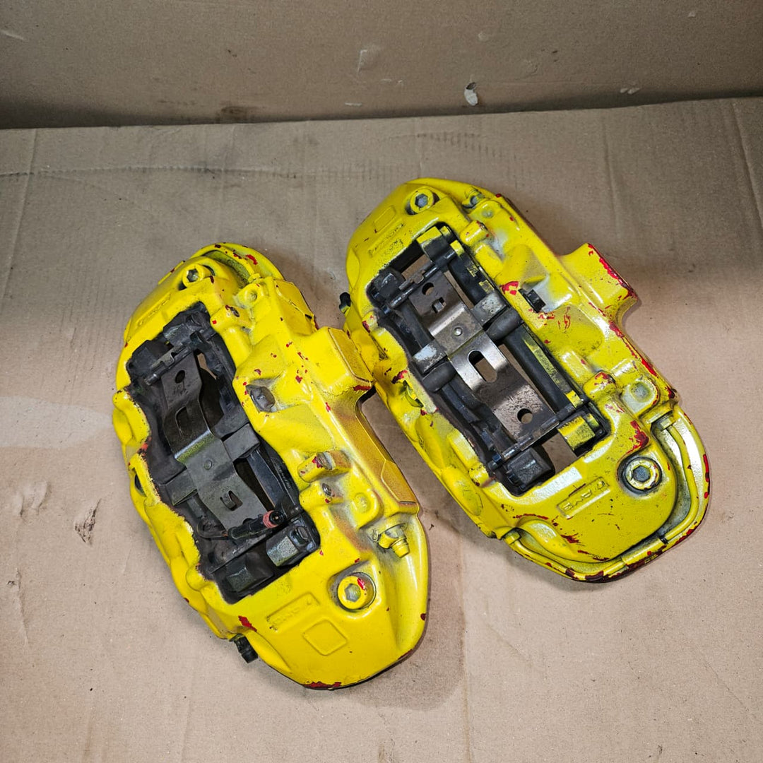 13-16 Mercedes W166 AMG ML63 GL63 Front Left & Right AMG Brake Calipers \Discs