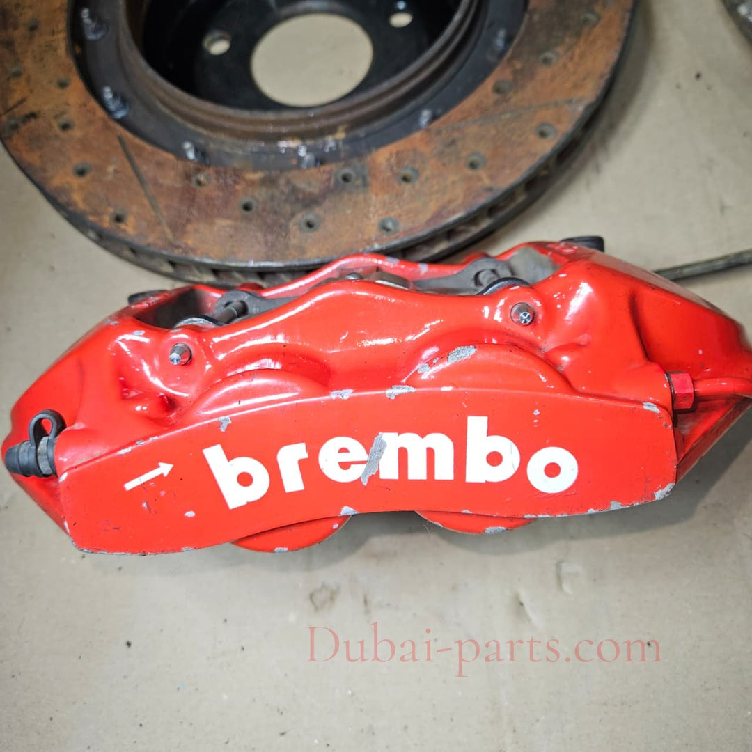 08-14 Mercedes W204 W212 Front & Rear Left & Right Brembo Brake Calipers & Discs