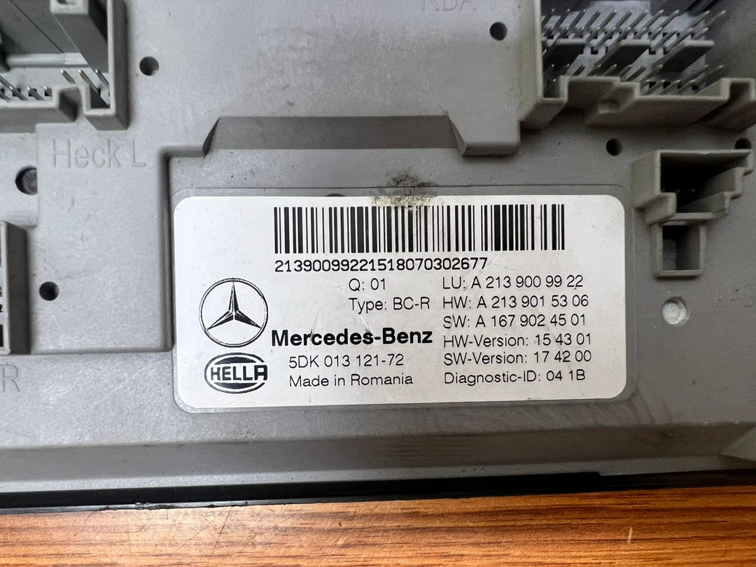 2019 Mercedes-Benz Body Control Module A2139009922 E-Class W213 OEM