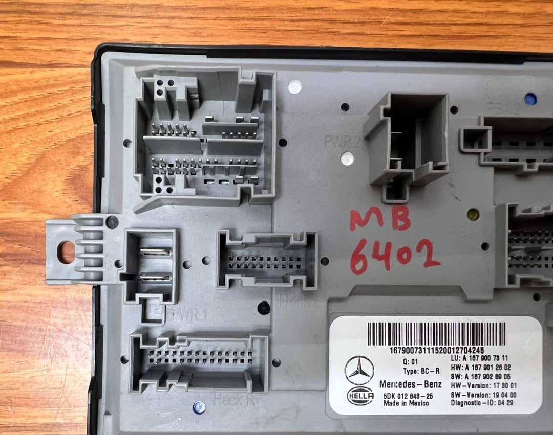 2020-2025 Mercedes-Benz GLE350 SAM Control Module A1679007311 W167 GLE350 OEM