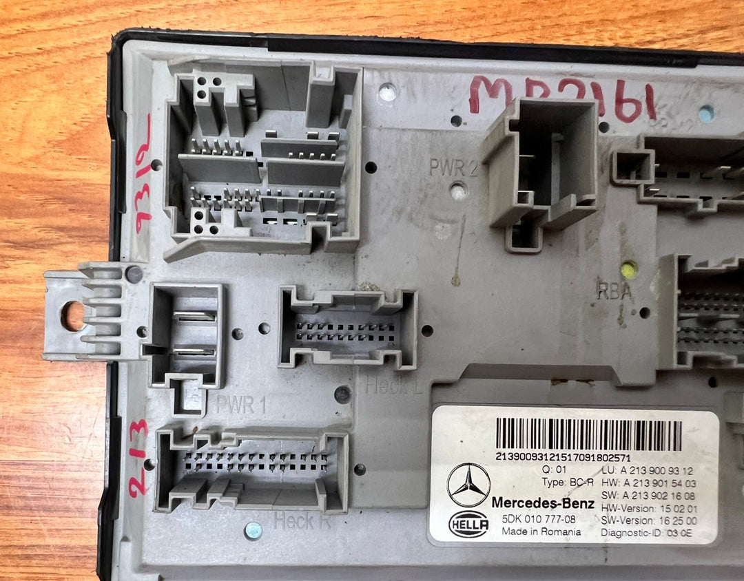 Mercedes-Benz E350 SAM Control Unit A2139009312 E-Class W213 OEM