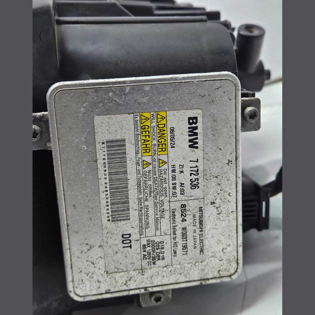 BMW 3 Series E90 E91 LCI Bi-Xenon Headlight Front Right Side ECE 7240250 OEM USED
