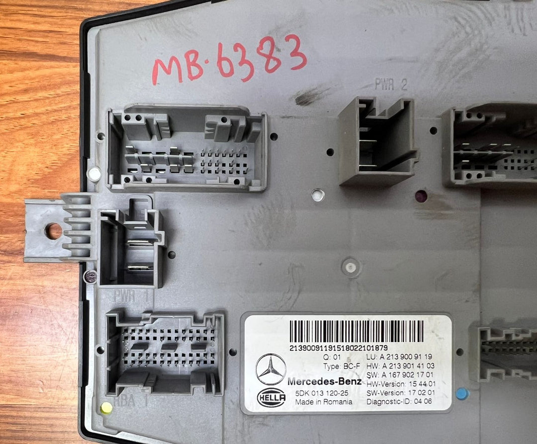Mercedes-Benz E-Class W213 Body Control Module A2139009119 E-Class OEM