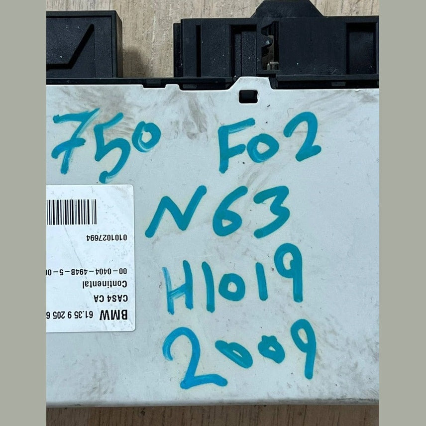 2009–2012 BMW 750i F01 F02 N63 4.4L V8 Engine Control Module ECU Set (7604075) – OEM