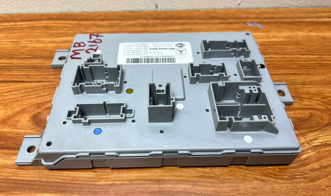 Mercedes-Benz S-Class Rear SAM Body Control Module A2229005614 W222 V222 X222 OEM
