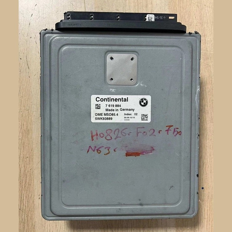 2011–2012 BMW 750i F02 N63 4.4L V8 Engine Control Module ECU Set (7619884) – OEM