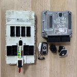 Load image into Gallery viewer, 2012 BMW 320i F30 N47D Engine Control Unit Complete Set DDE + FEM + 1 Key (8570932) – OEM