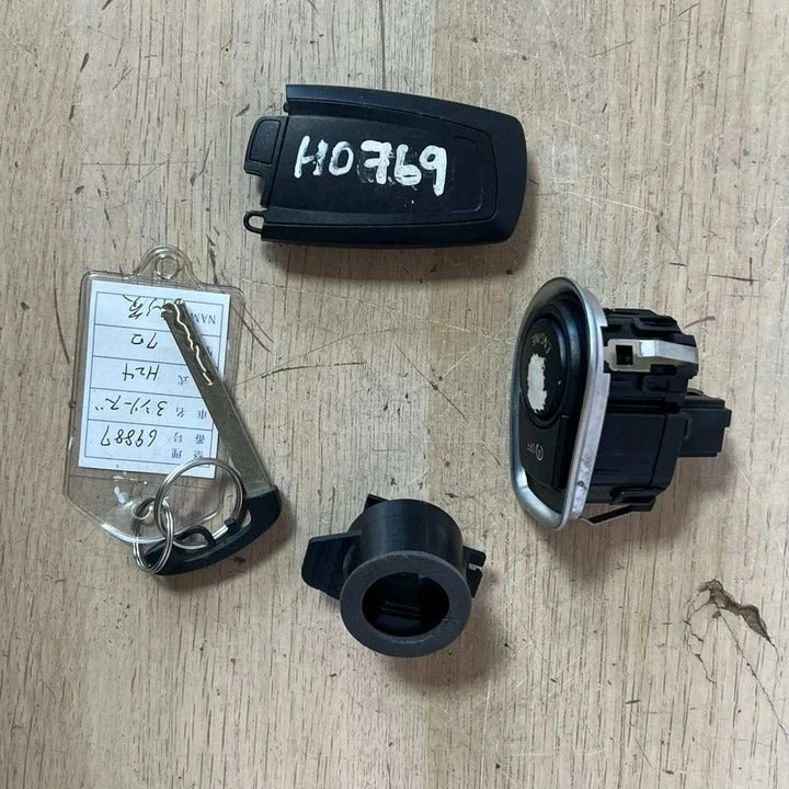 2012 BMW 320i F30 N47D Engine Control Unit Complete Set DDE + FEM + 1 Key (8570932) – OEM