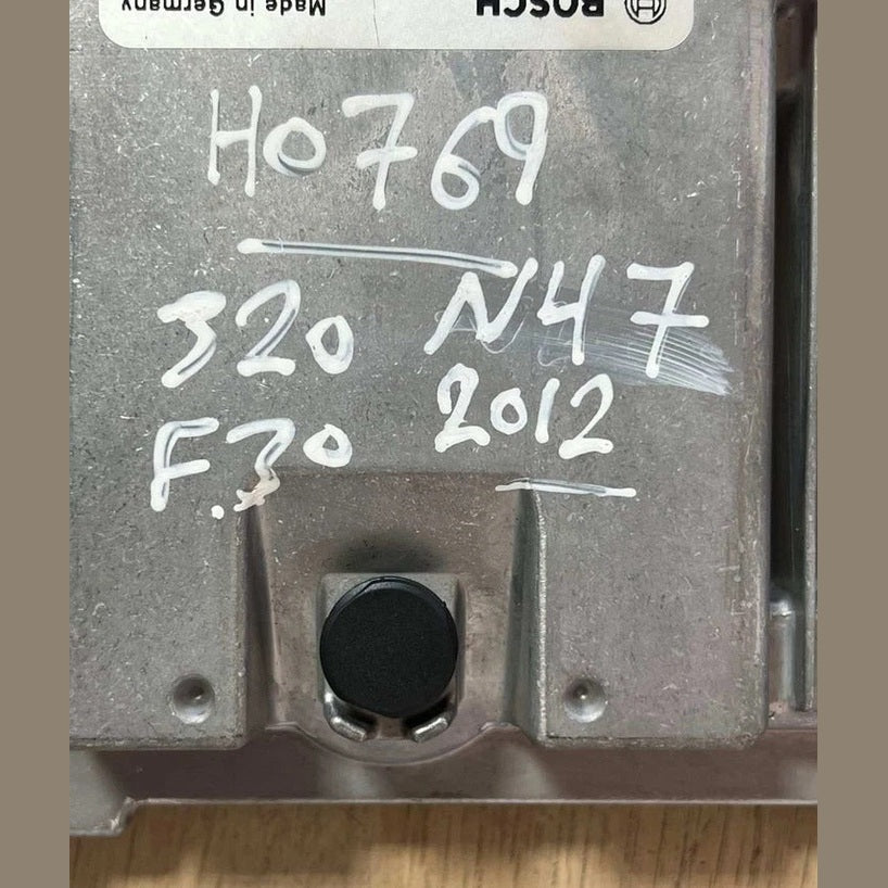 2012 BMW 320i F30 N47D Engine Control Unit Complete Set DDE + FEM + 1 Key (8570932) – OEM