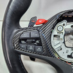Bild in die Galerieansicht laden, 2021 BMW M3 G80 M4 G82 G83 Carbon Steering Wheel Shift Pads 9882883 OEM