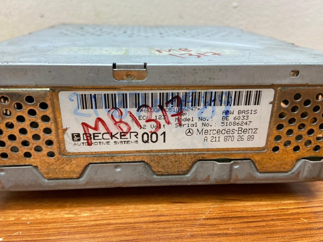 2006-2011 Mercedes-Benz ML350 Audio Amplifier A2118702689 W164 W211 E-Class OEM