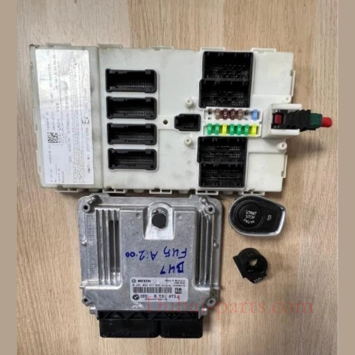 2015 BMW 2 Series F45 B47 Diesel Engine Control Unit ECU Set (8591073) – OEM