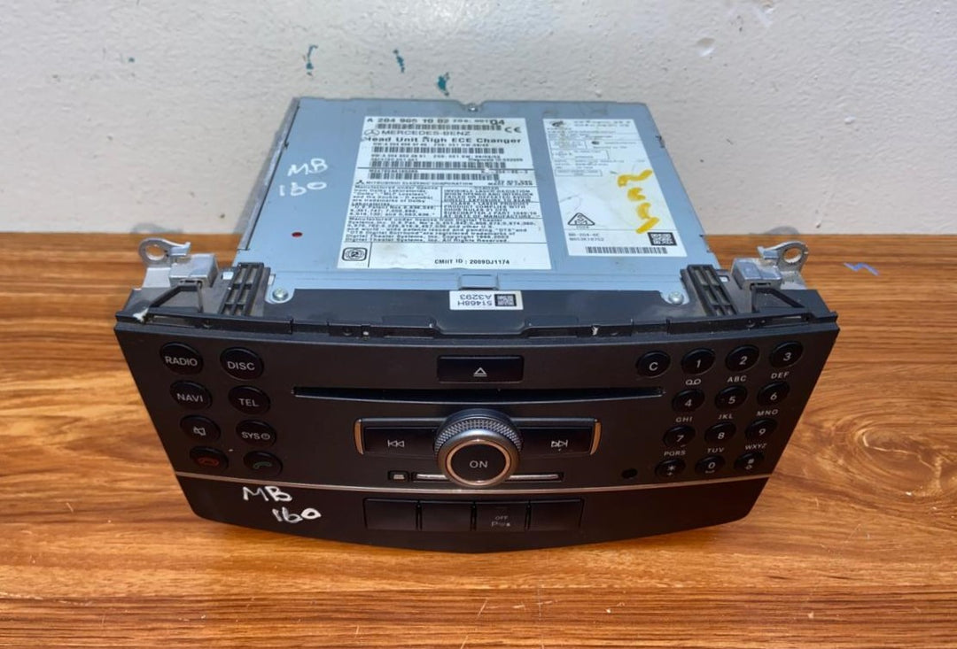 Mercedes-Benz Head Unit CD Player A2049061002 C-Class W204 OEM Radio Audio