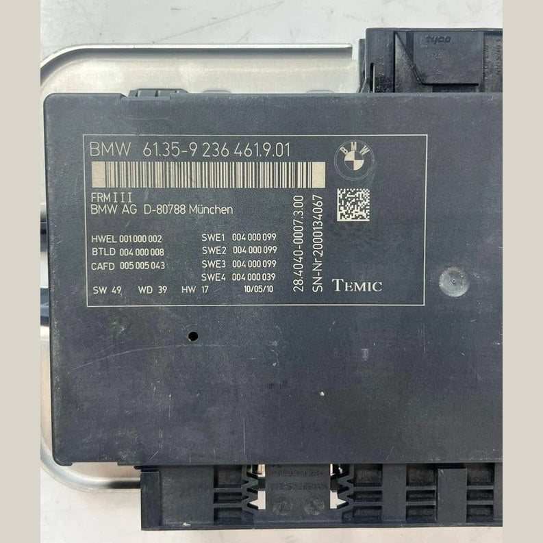 2011–2016 BMW 535i 550i 528i 650i F10 F06 F07 Footwell Light Control Module FRM3 (9236461) – OEM