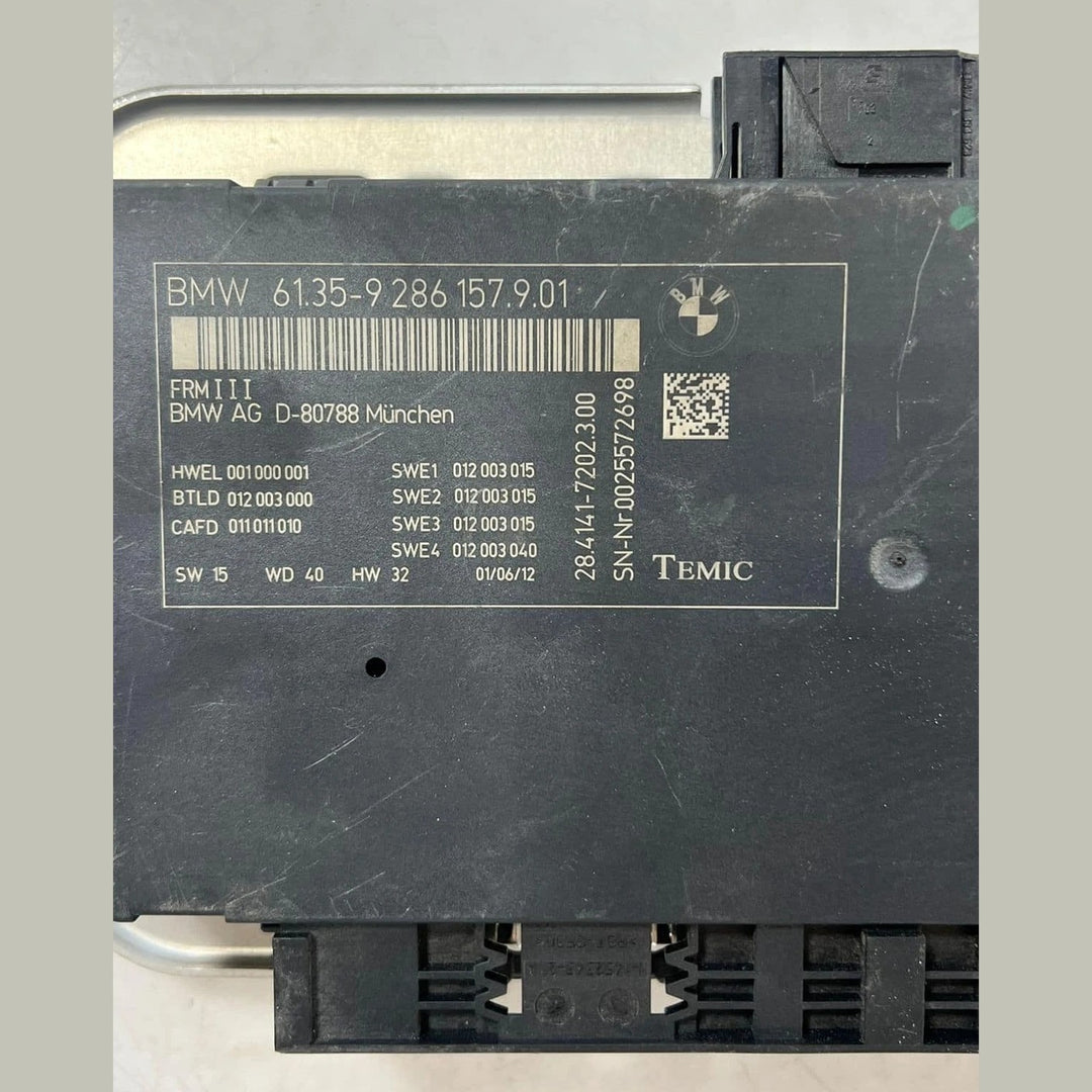 2011–2017 BMW X3 F25 X4 F26 FRM3 Footwell Light Control Module (9286157) – OEM