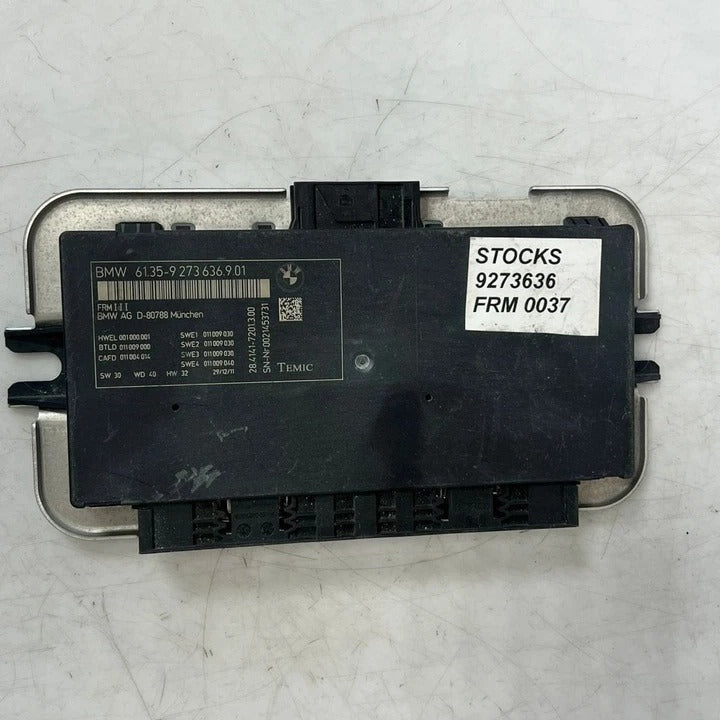 2011–2017 BMW 5 Series 6 Series 7 Series X3 F25 X4 F26 Footwell Module FRM3 (9273636) – OEM