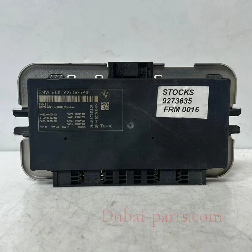 2011–2017 BMW X3 F25 FRM3 Footwell Light Control Module (9273635) – OEM