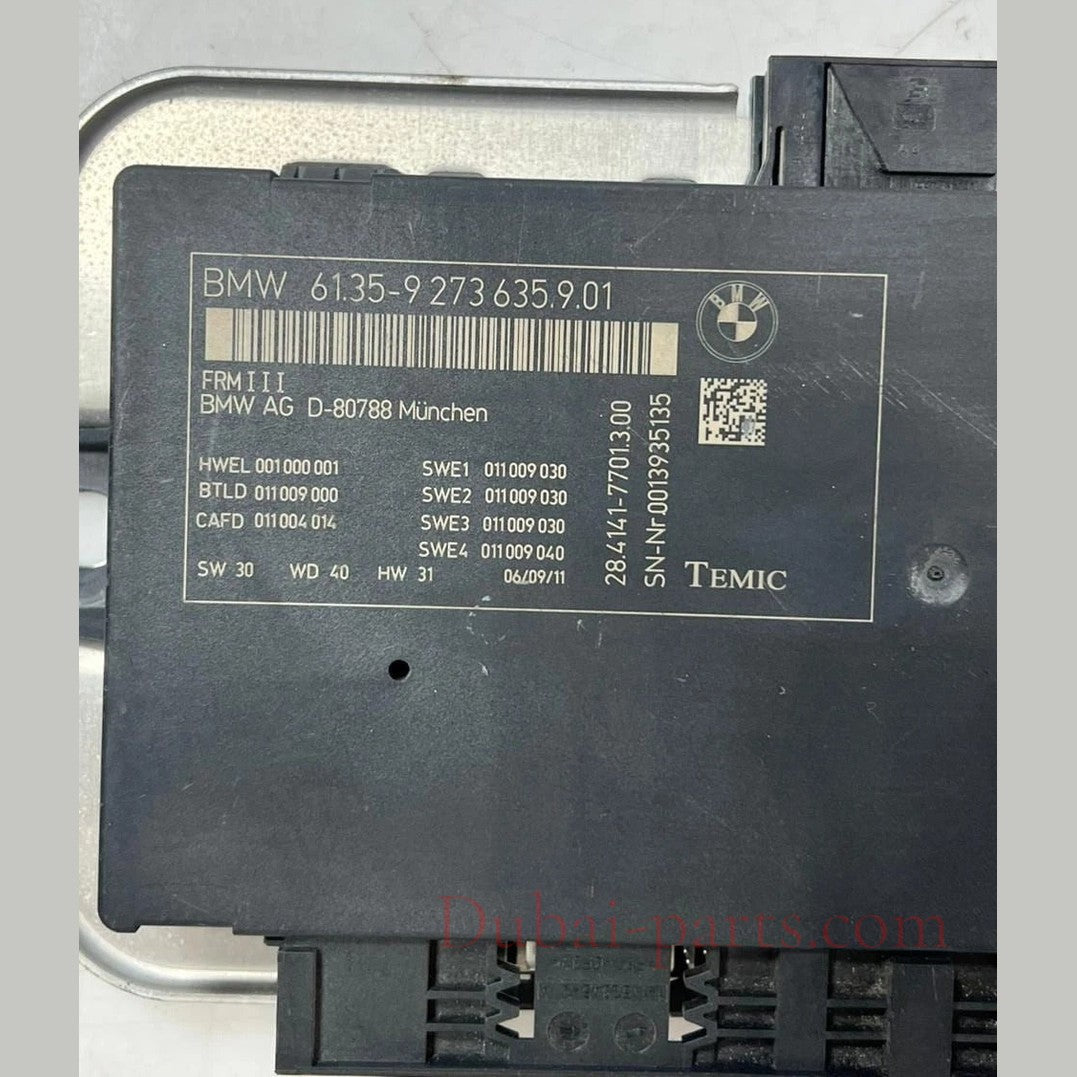 2011–2017 BMW X3 F25 FRM3 Footwell Light Control Module (9273635) – OEM