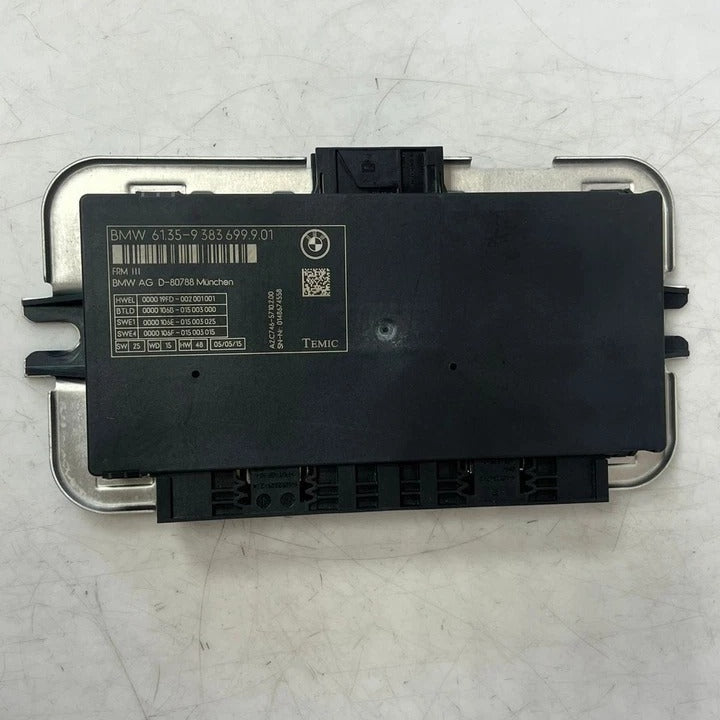 2010-2018 BMW X3 F25 X4 F26 FRM3 Footwell Light Control Module 9383699 OEM