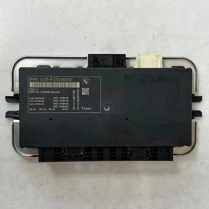 2011-2015 BMW 550i 535i 640i 650i F10 F12 FRM3 Footwell Light Control Module 9273630 OEM