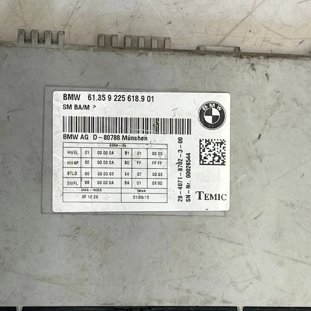 BMW F01 F10 Seat Control Unit ECU Electronic Memory Module (9225618) – OEM