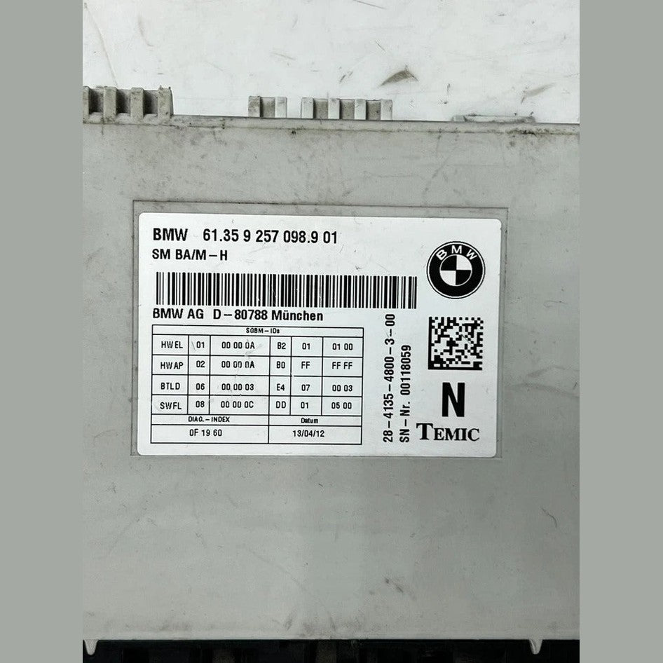 2011–2017 BMW X3 F25 6 Series F12 F13 Seat Control Module (9257098) – OEM