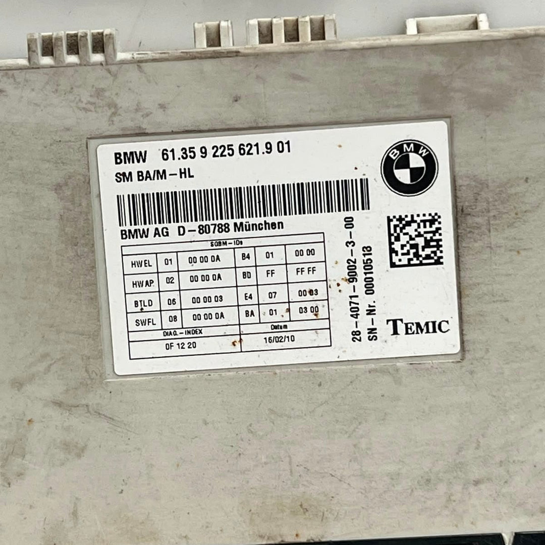 2011–2016 BMW 528i F10 F11 Seat Control Module (9225621) – OEM