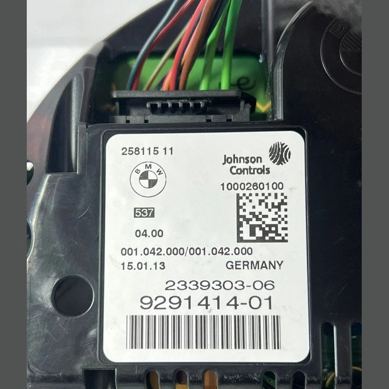 OEM BMW 5 Series F10 / F11 / F18 Manual Instrument Cluster Speedometer (9291414) – OEM