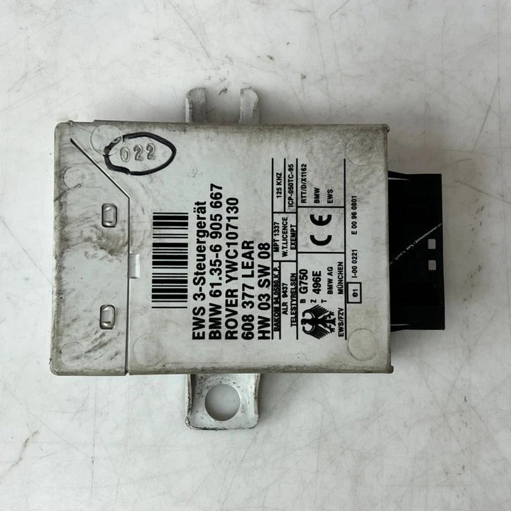2002 BMW 540i X5 E53 4.4L Engine Control Module Complete Set (7512912) – OEM