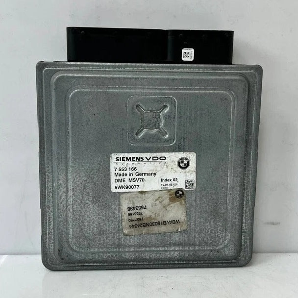 2006 BMW 530i E60 N52 Engine Control Unit ECU Module DME MSV70 (7553166) – OEM