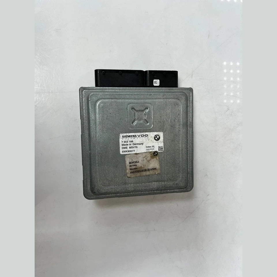 2006 BMW 530i E60 N52 Engine Control Unit ECU Module DME MSV70 (7553166) – OEM