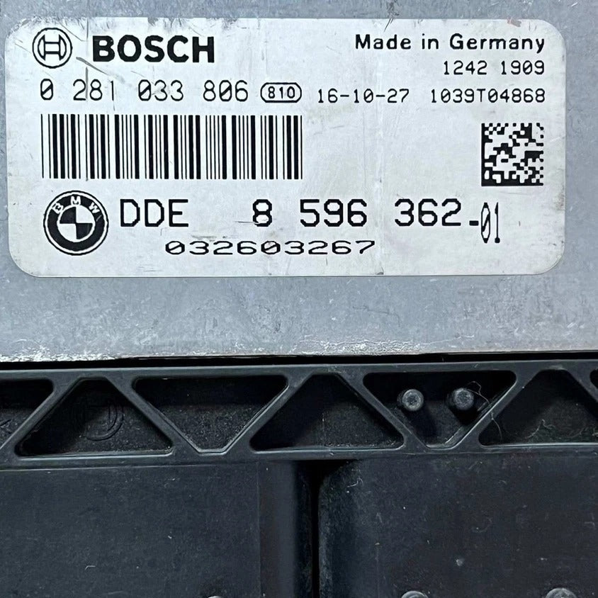 2017 BMW X1 F48 218d F45 F30 F32 F36 B47 Diesel Engine Control Unit DDE ECU (8596362) – OEM