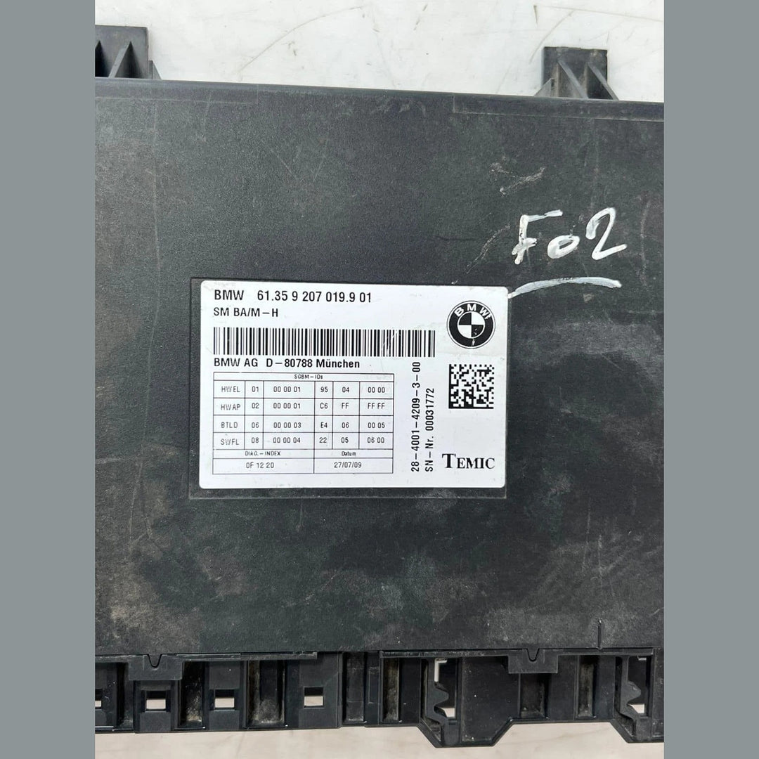 BMW F01 F02 F03 F06 F07 F10 F11 Front Seat Control Module (9207019) – OEM