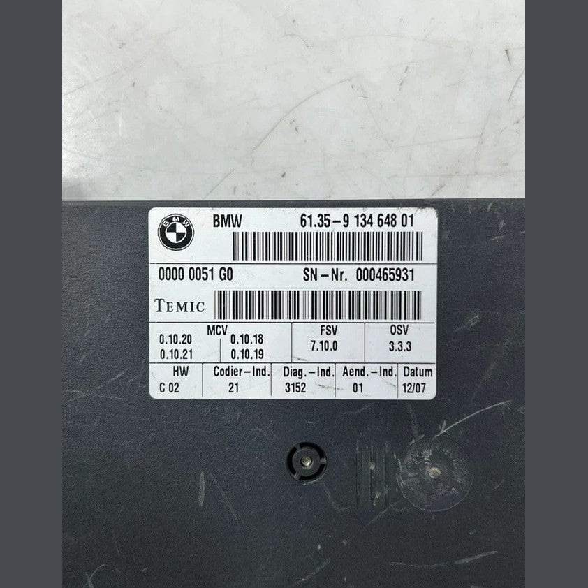 2008–2010 BMW 535i 525i 530i E60 E61 Seat Control Module (9134648) – OEM