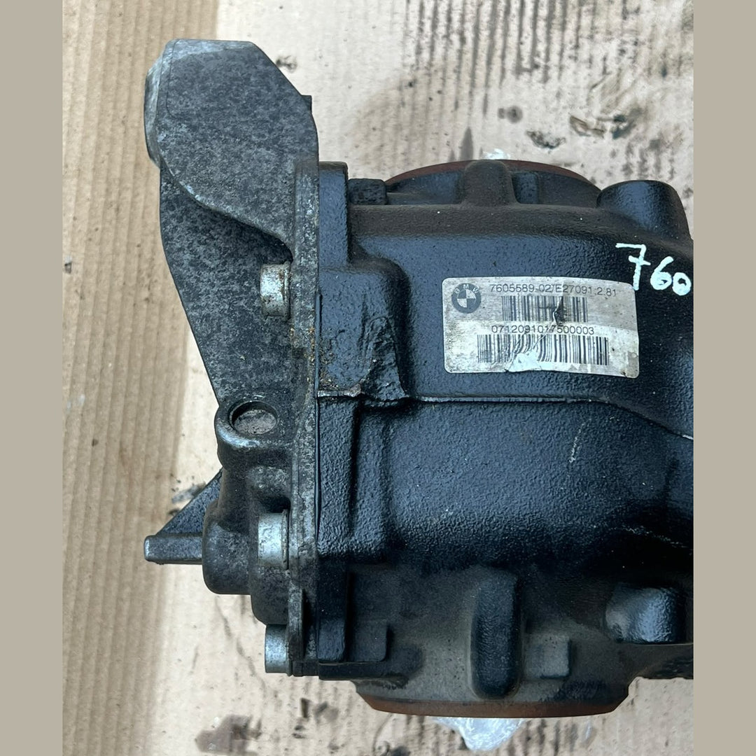 2012–2014 BMW F30 335i Rear Differential 2.81 Ratio (7605589) – OEM