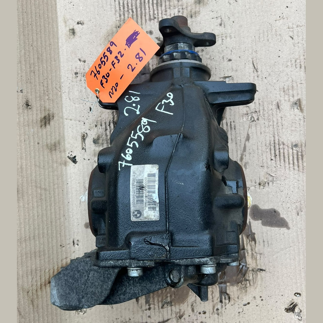 2012–2014 BMW F30 335i Rear Differential 2.81 Ratio (7605589) – OEM